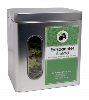 Entspannter Abend Dose