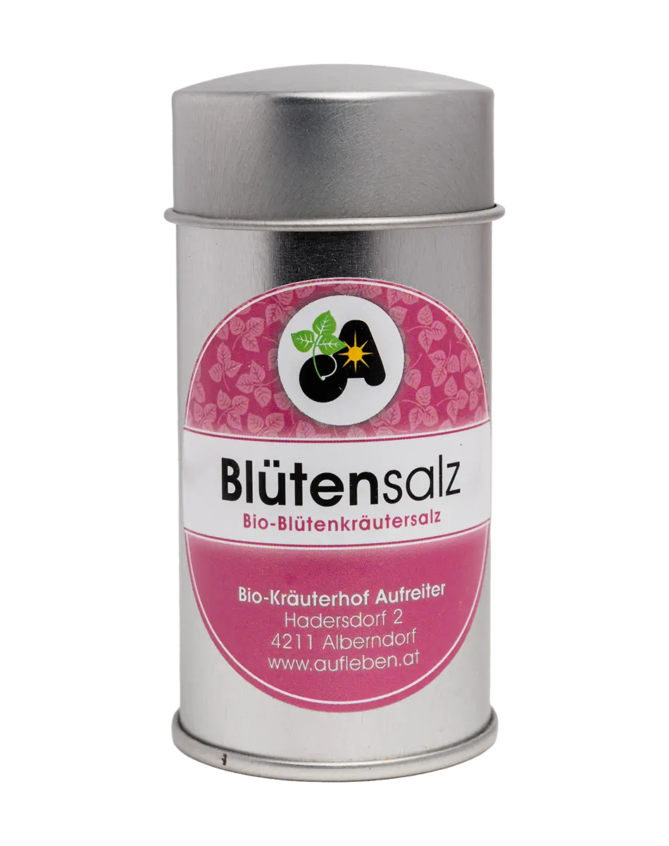 Blütenkräutersalz Streuer